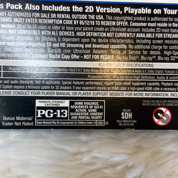 Jupiter Ascending Blue Ray 3D DVD - Picture 4 of 6